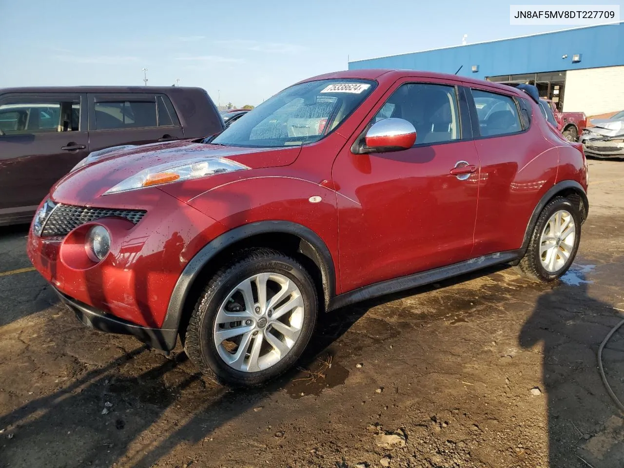 2013 Nissan Juke S VIN: JN8AF5MV8DT227709 Lot: 75338624