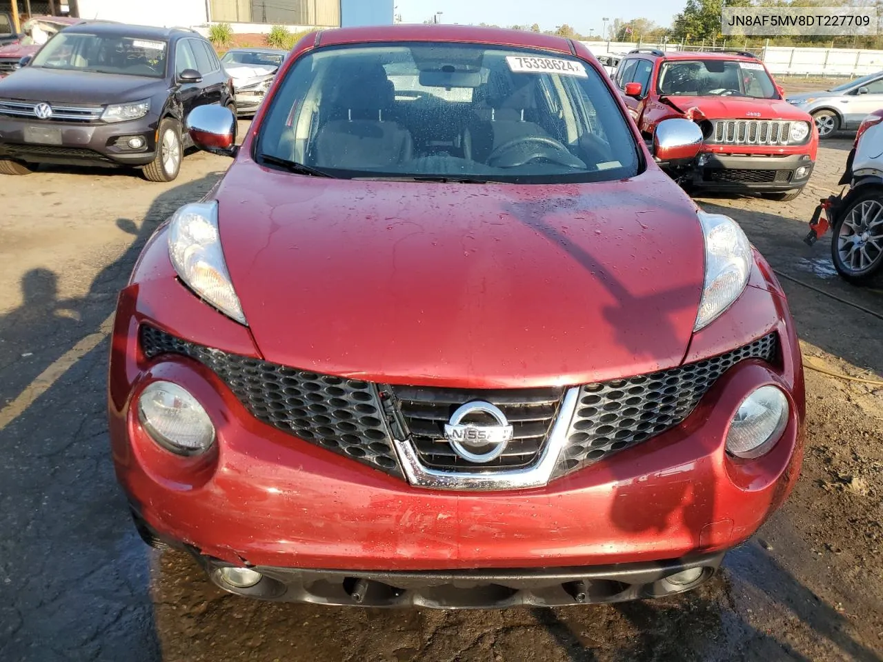 2013 Nissan Juke S VIN: JN8AF5MV8DT227709 Lot: 75338624