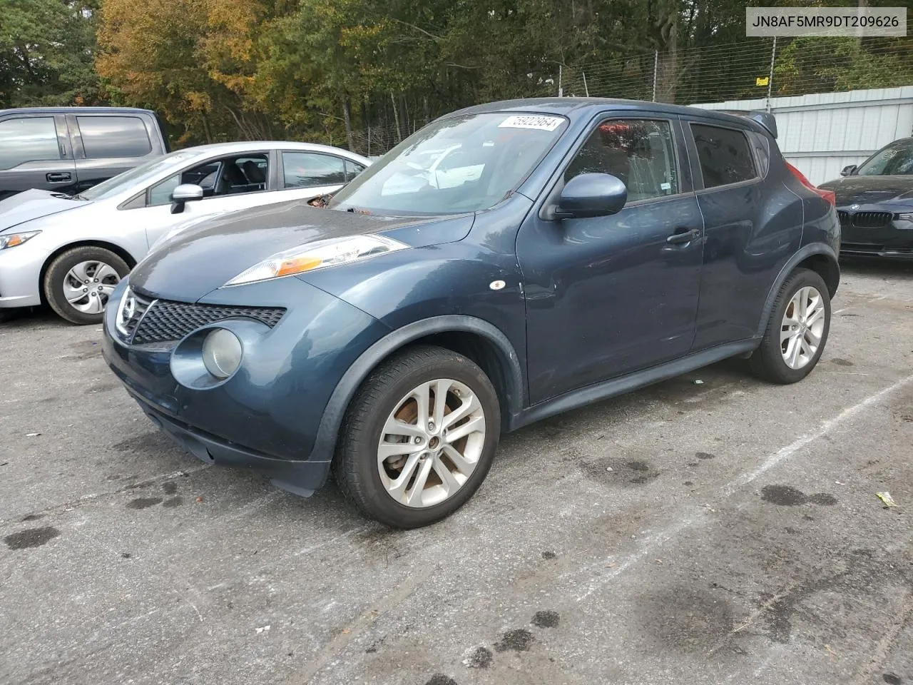 2013 Nissan Juke S VIN: JN8AF5MR9DT209626 Lot: 75922964