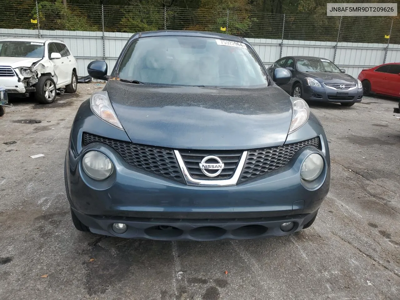 2013 Nissan Juke S VIN: JN8AF5MR9DT209626 Lot: 75922964