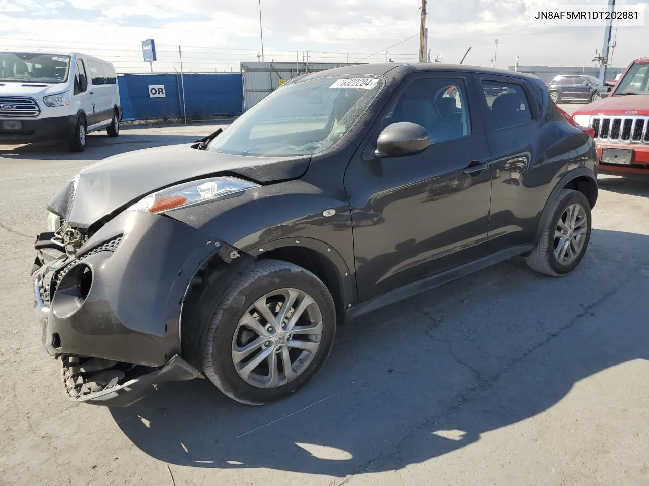 2013 Nissan Juke S VIN: JN8AF5MR1DT202881 Lot: 76322204