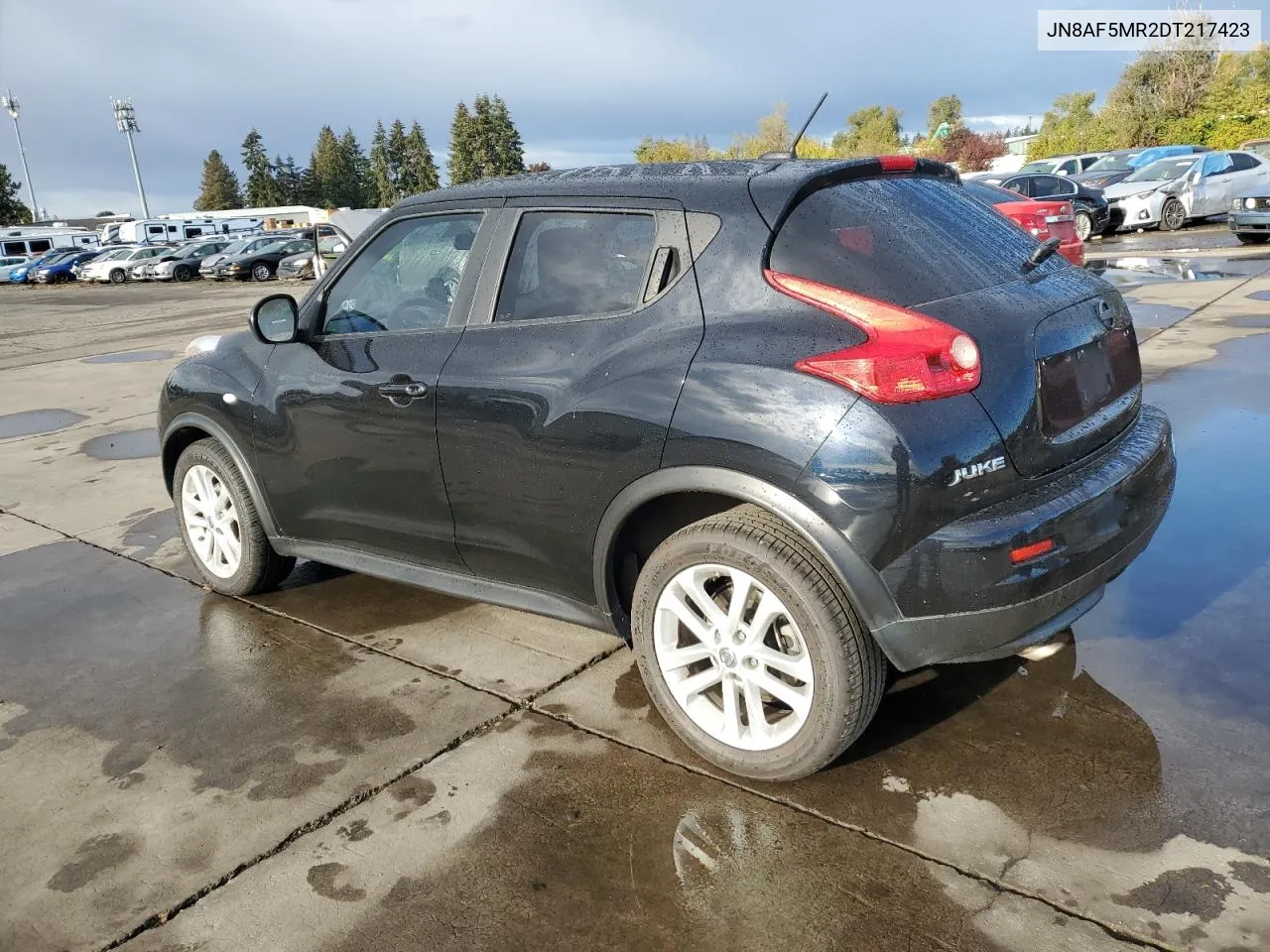 2013 Nissan Juke S VIN: JN8AF5MR2DT217423 Lot: 76341684