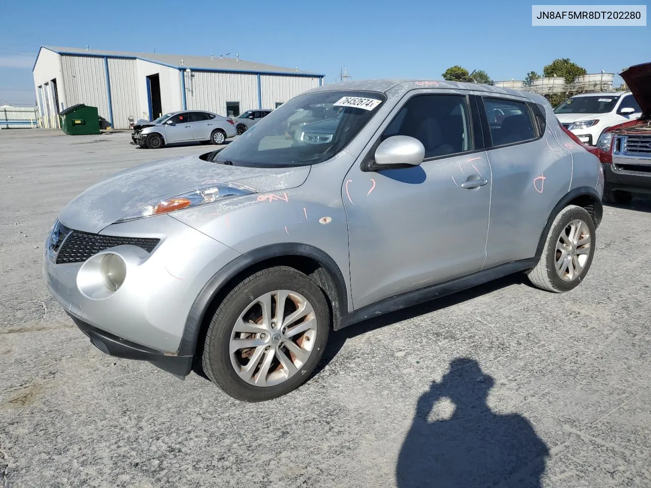 2013 Nissan Juke S VIN: JN8AF5MR8DT202280 Lot: 76452674