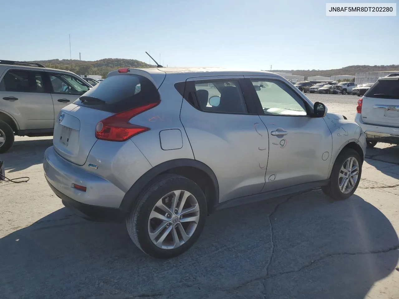 2013 Nissan Juke S VIN: JN8AF5MR8DT202280 Lot: 76452674