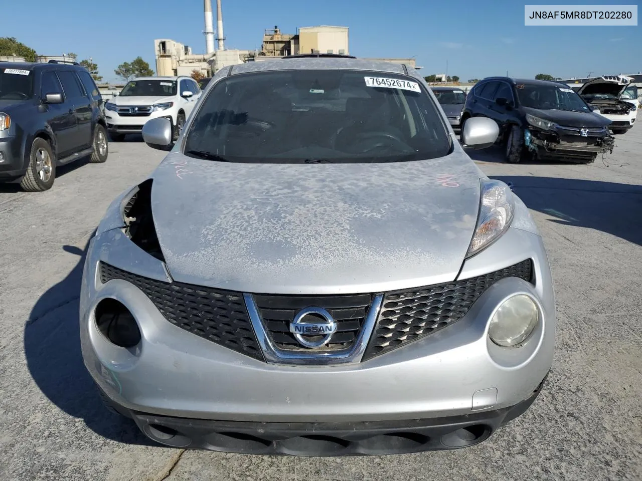 2013 Nissan Juke S VIN: JN8AF5MR8DT202280 Lot: 76452674