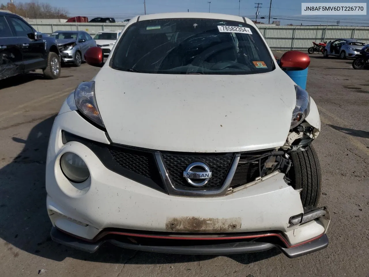 2013 Nissan Juke S VIN: JN8AF5MV6DT226770 Lot: 78582354