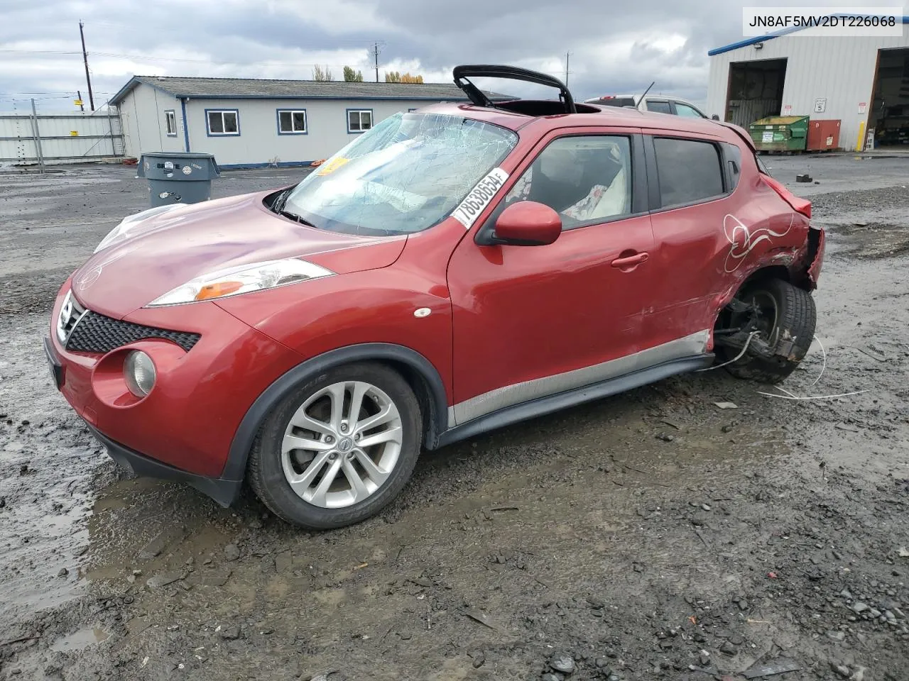 2013 Nissan Juke S VIN: JN8AF5MV2DT226068 Lot: 78638654