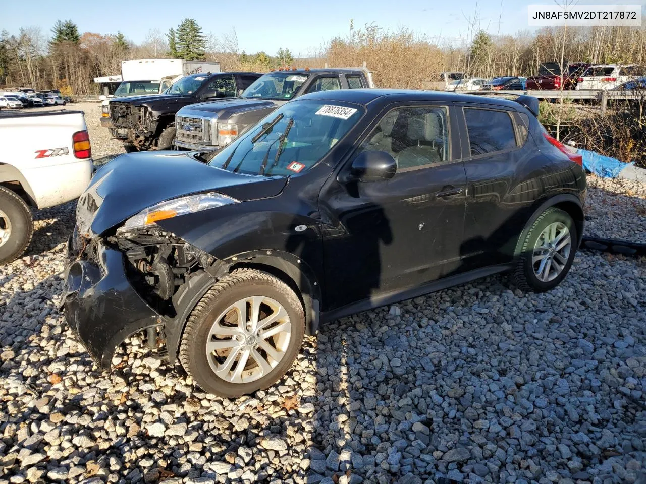 2013 Nissan Juke S VIN: JN8AF5MV2DT217872 Lot: 78876354