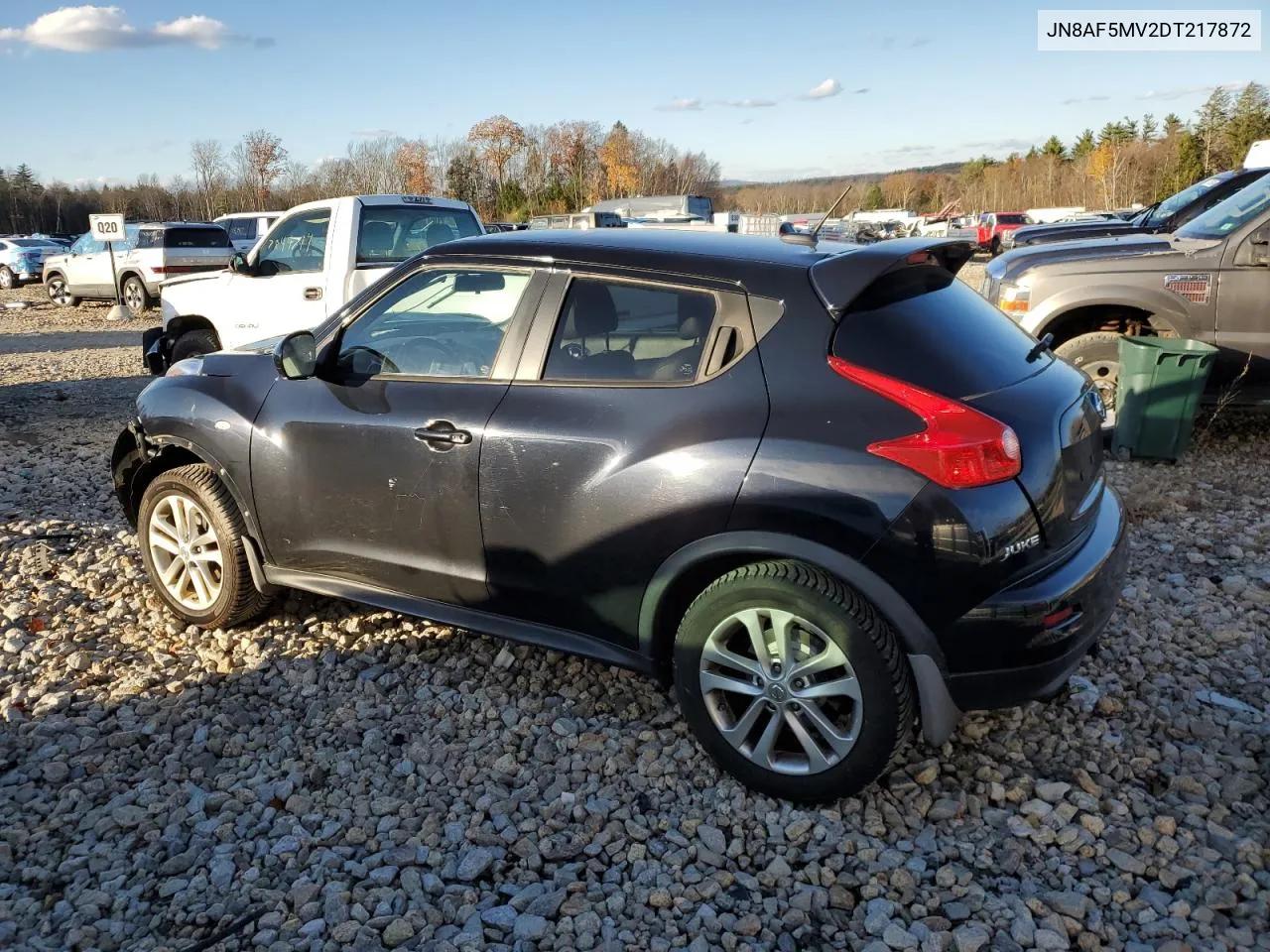 2013 Nissan Juke S VIN: JN8AF5MV2DT217872 Lot: 78876354