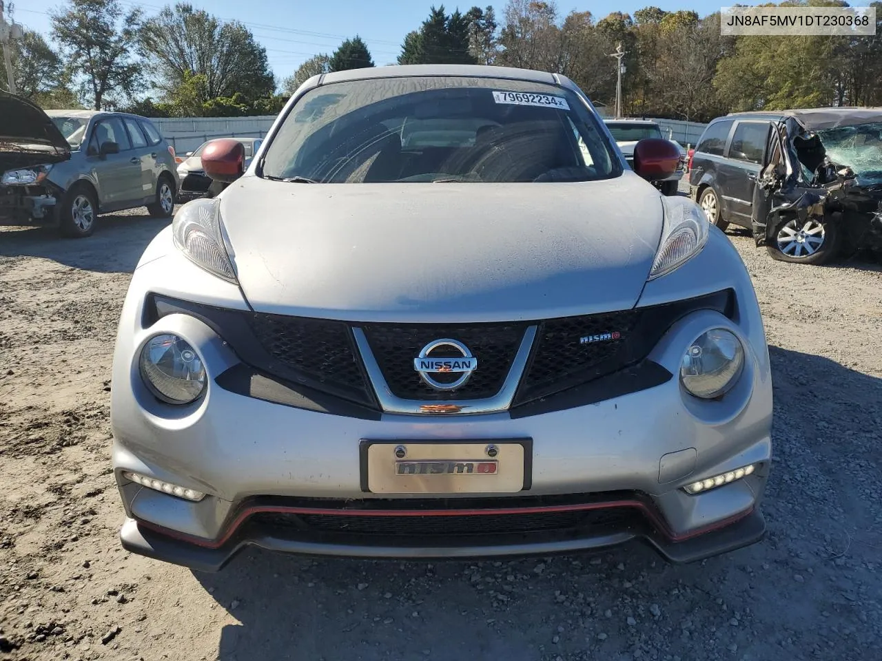 2013 Nissan Juke S VIN: JN8AF5MV1DT230368 Lot: 79692234