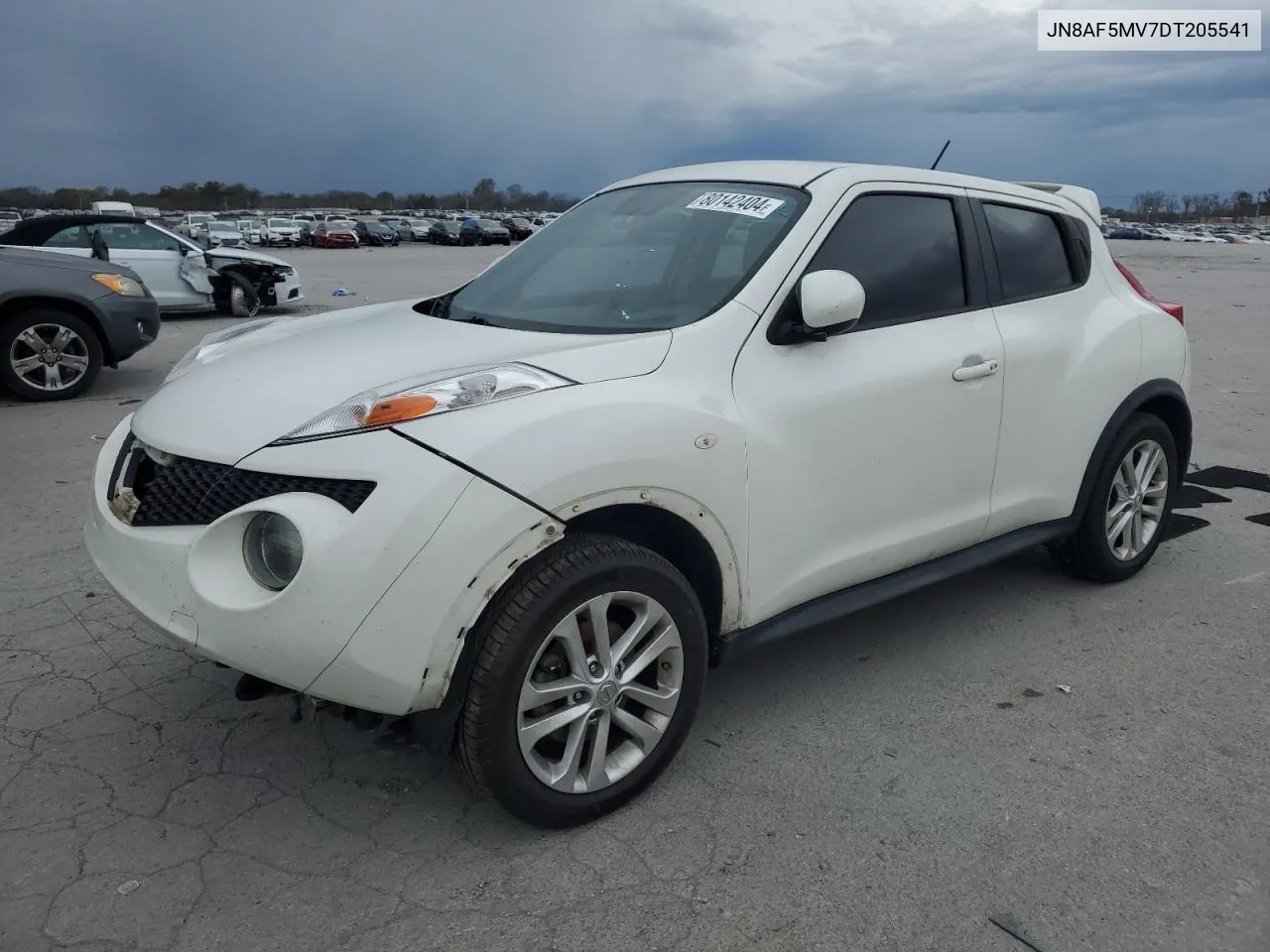 2013 Nissan Juke S VIN: JN8AF5MV7DT205541 Lot: 80142404