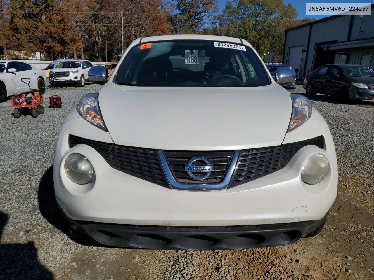 2013 Nissan Juke S VIN: JN8AF5MV6DT224257 Lot: 81268854