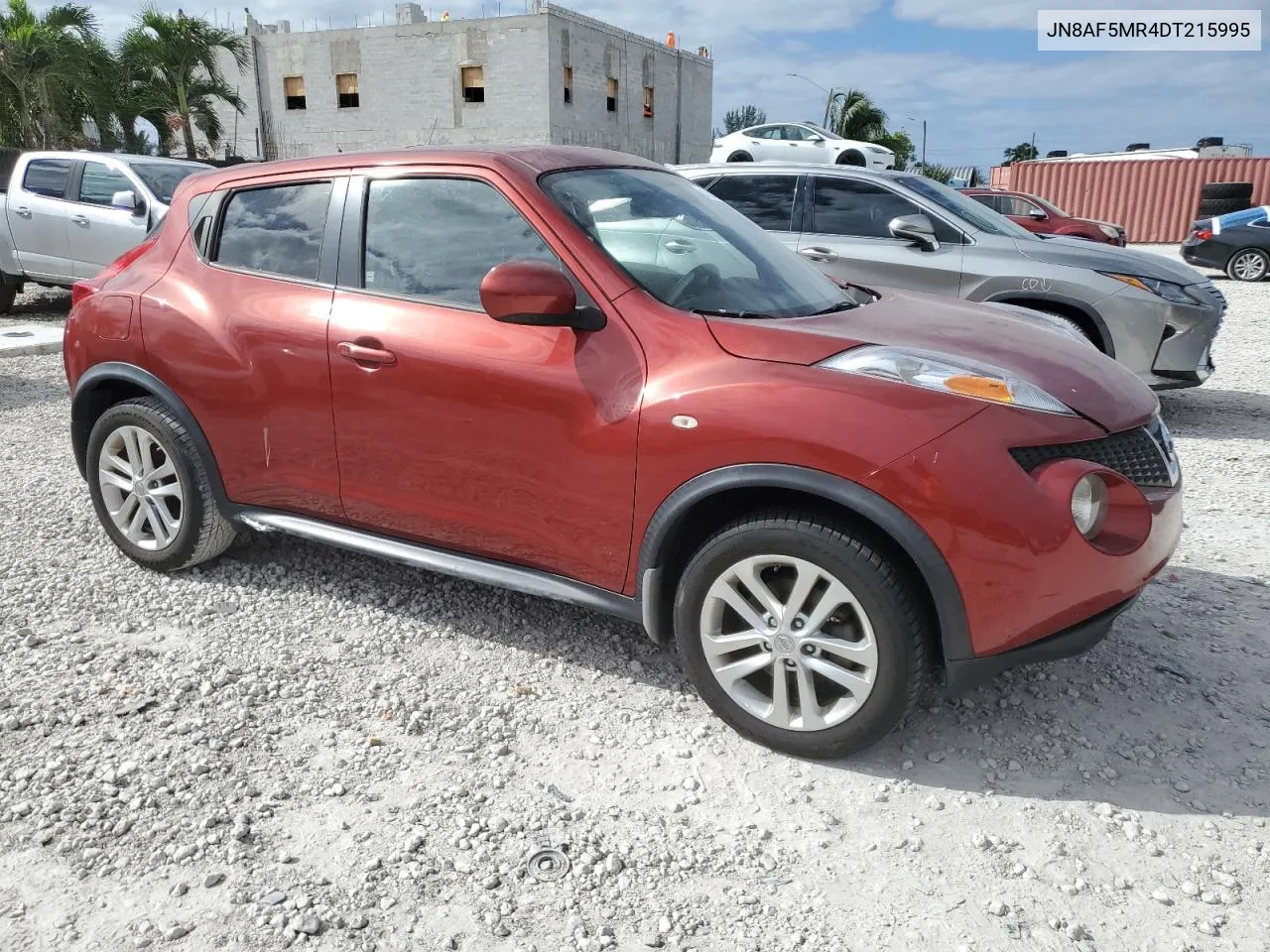 2013 Nissan Juke S VIN: JN8AF5MR4DT215995 Lot: 81337264