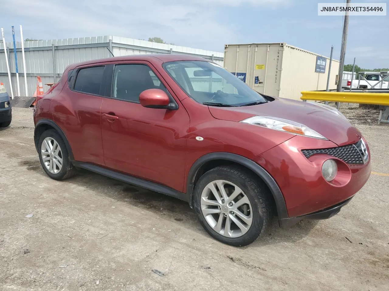 2014 Nissan Juke S VIN: JN8AF5MRXET354496 Lot: 57481314