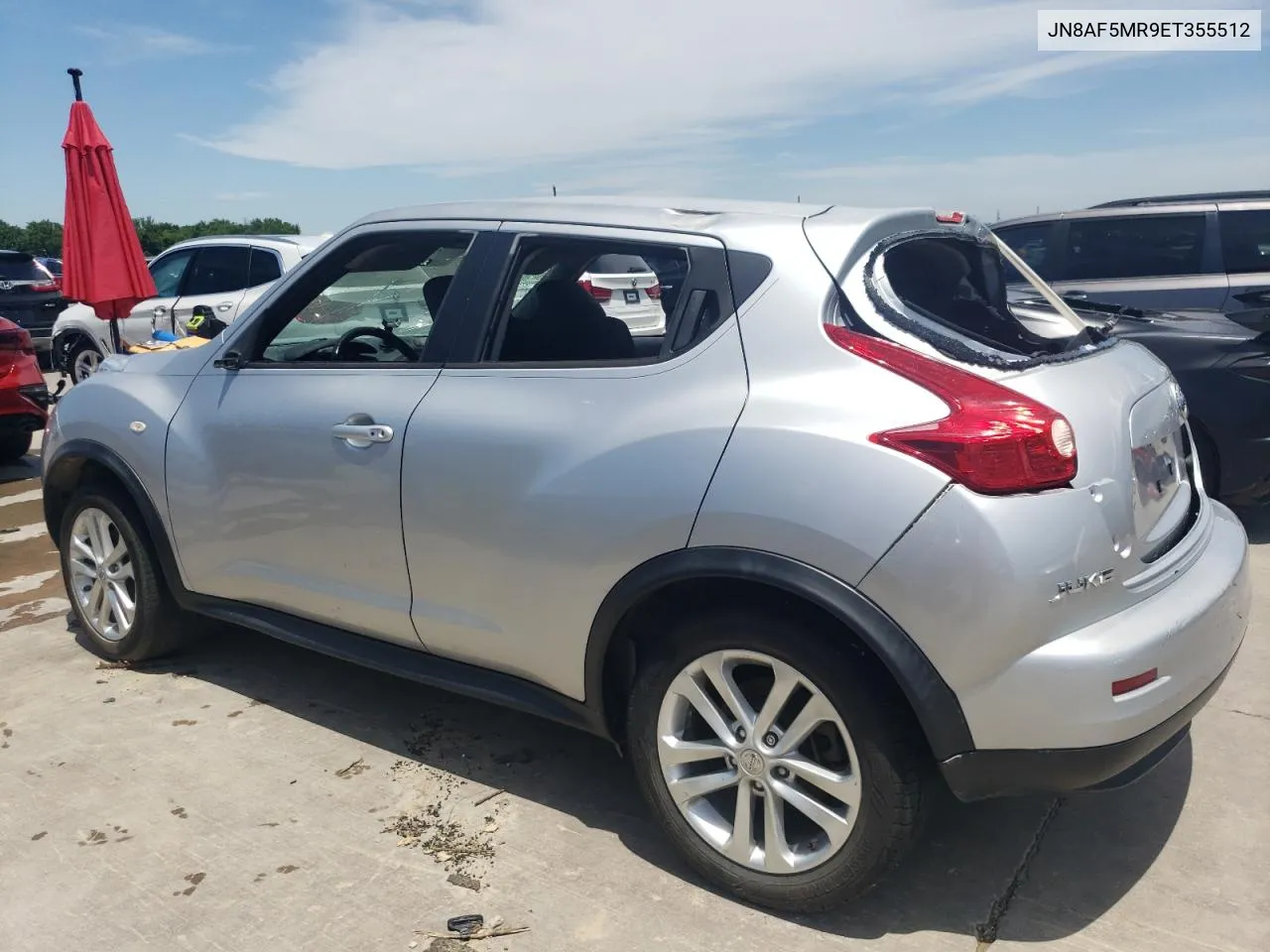 2014 Nissan Juke S VIN: JN8AF5MR9ET355512 Lot: 57616354