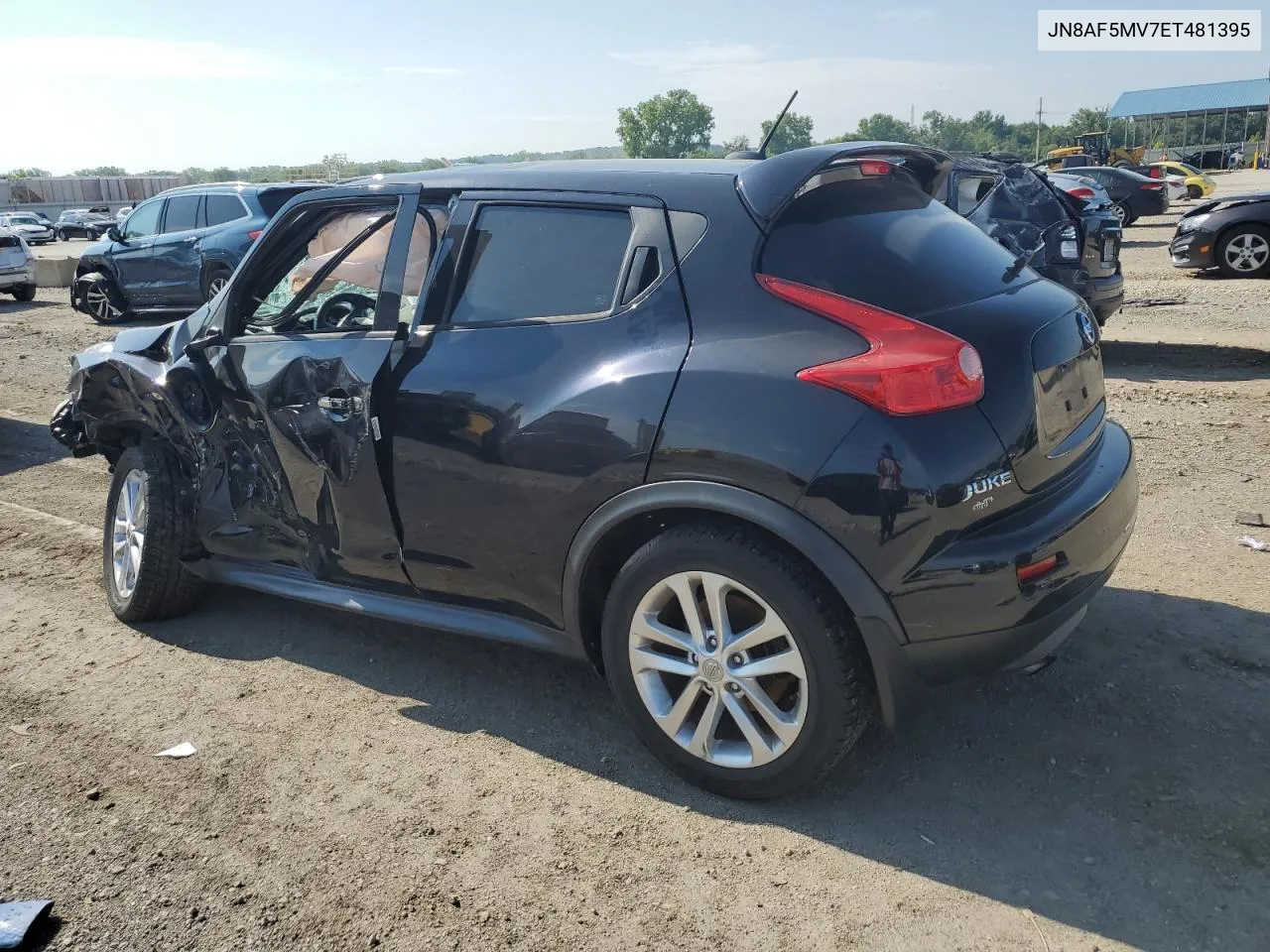 2014 Nissan Juke S VIN: JN8AF5MV7ET481395 Lot: 59198884