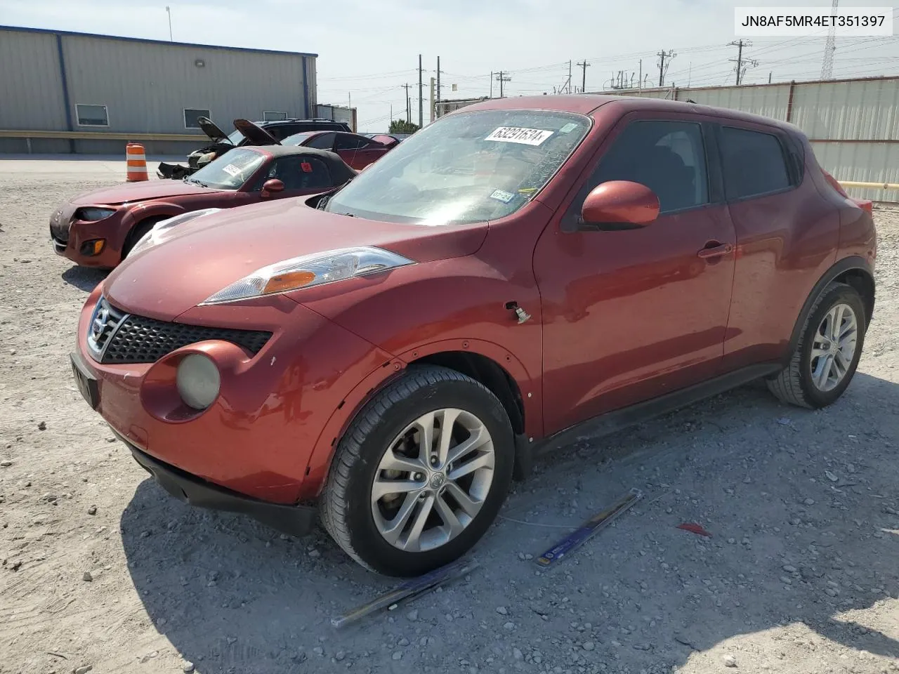 JN8AF5MR4ET351397 2014 Nissan Juke S