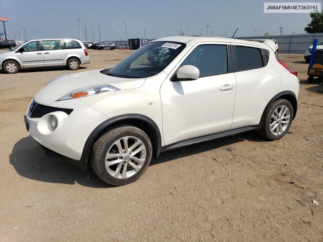 2014 Nissan Juke S VIN: JN8AF5MV4ET363191 Lot: 64340724