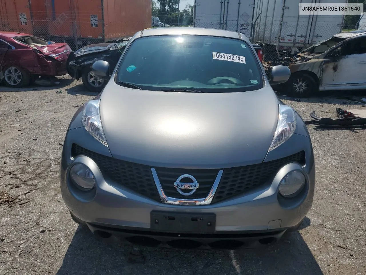 2014 Nissan Juke S VIN: JN8AF5MR0ET361540 Lot: 65415274