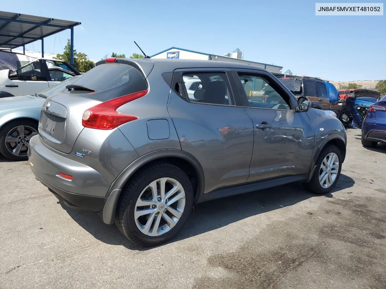 2014 Nissan Juke S VIN: JN8AF5MVXET481052 Lot: 65571834