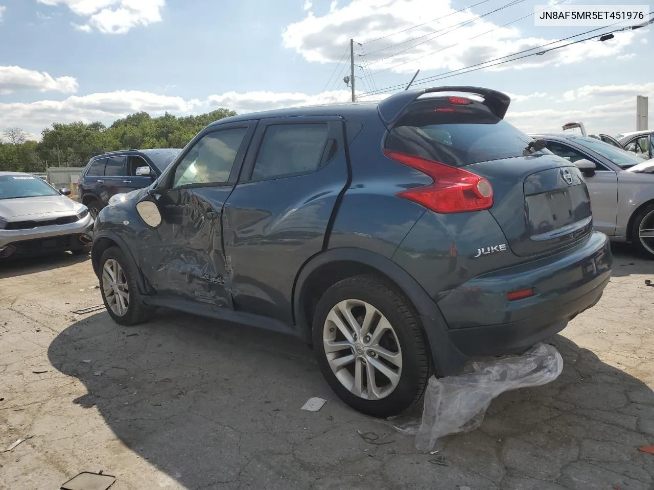 2014 Nissan Juke S VIN: JN8AF5MR5ET451976 Lot: 67259954