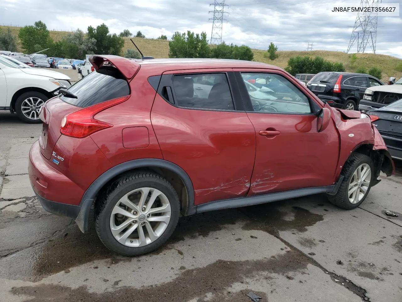 2014 Nissan Juke S VIN: JN8AF5MV2ET356627 Lot: 67795044