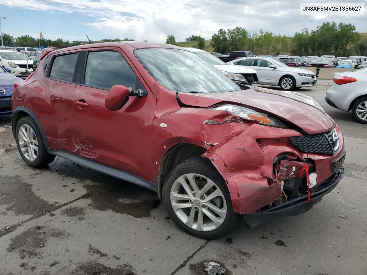 2014 Nissan Juke S VIN: JN8AF5MV2ET356627 Lot: 67795044