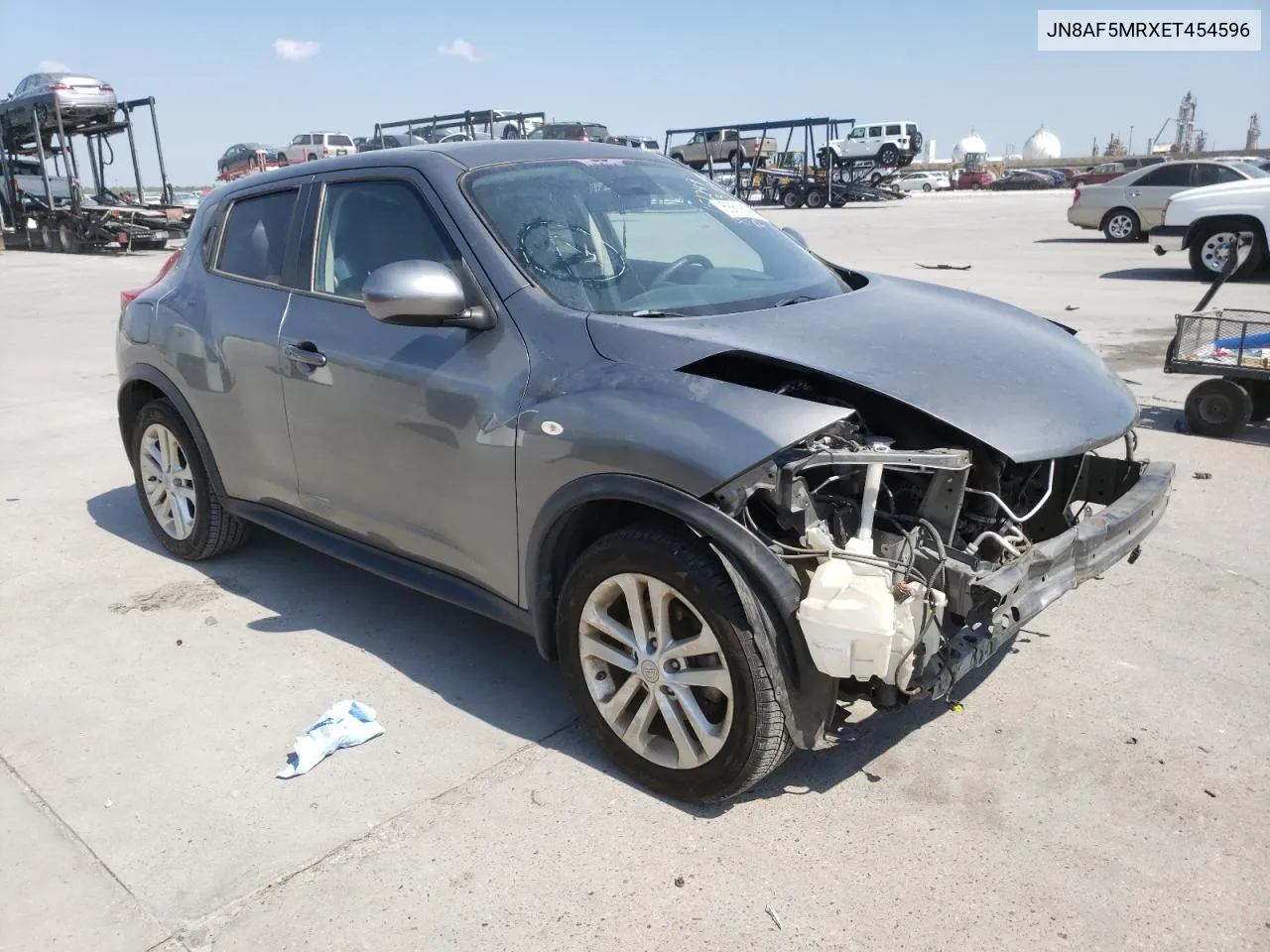 2014 Nissan Juke S VIN: JN8AF5MRXET454596 Lot: 68538553