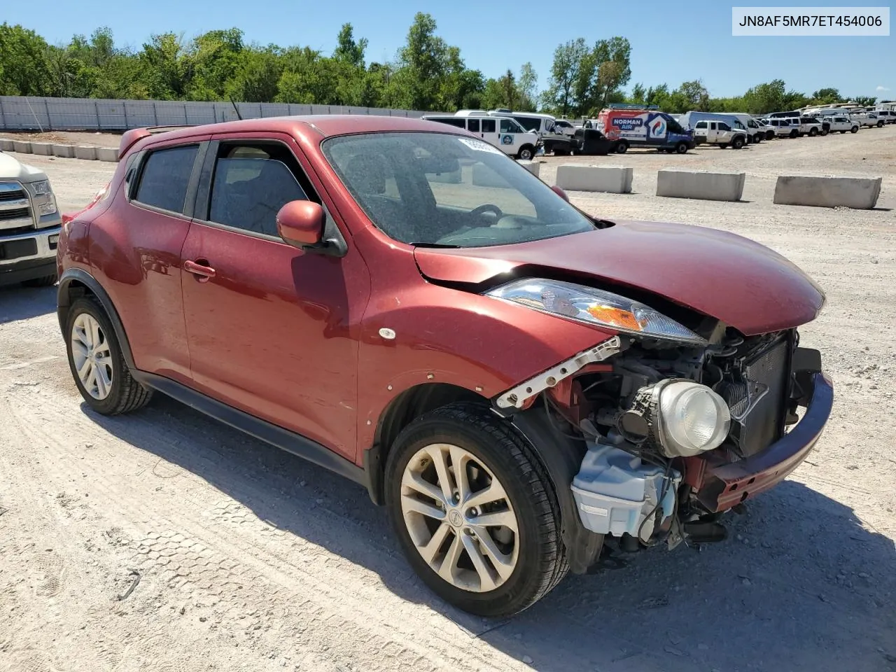 2014 Nissan Juke S VIN: JN8AF5MR7ET454006 Lot: 68565174