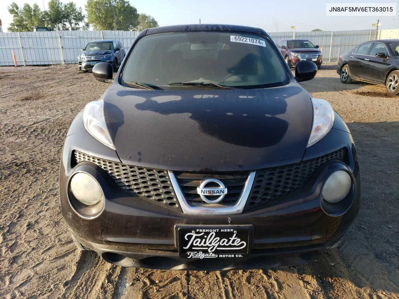 2014 Nissan Juke S VIN: JN8AF5MV6ET363015 Lot: 69221074