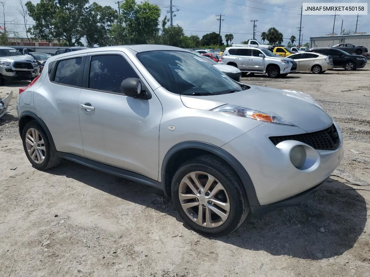 2014 Nissan Juke S VIN: JN8AF5MRXET450158 Lot: 70196844