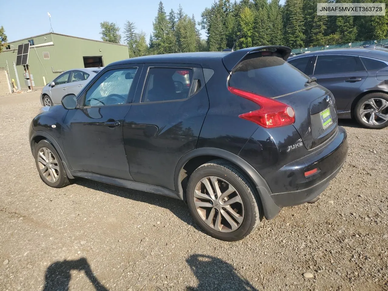 2014 Nissan Juke S VIN: JN8AF5MVXET363728 Lot: 70471454