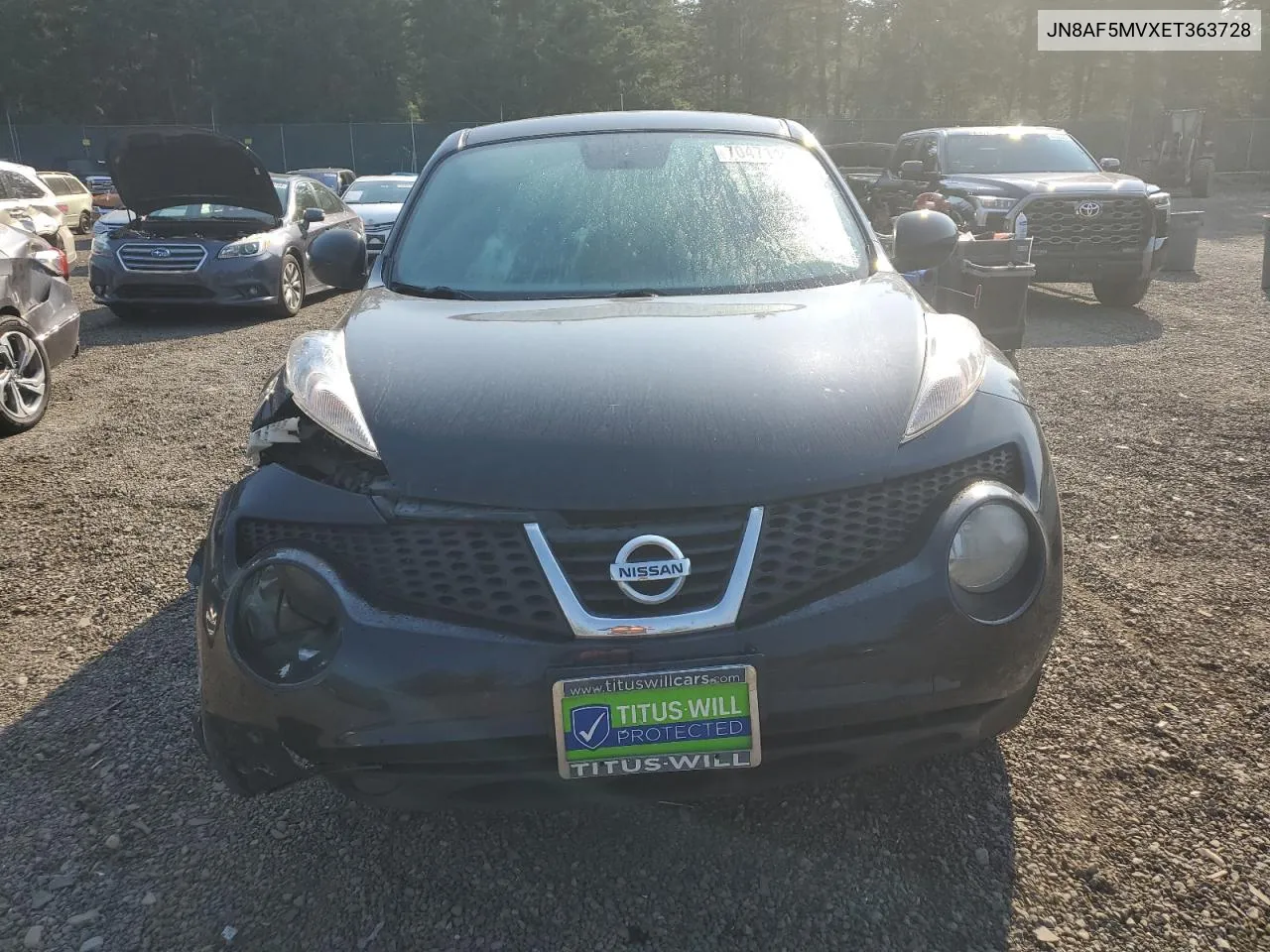 2014 Nissan Juke S VIN: JN8AF5MVXET363728 Lot: 70471454