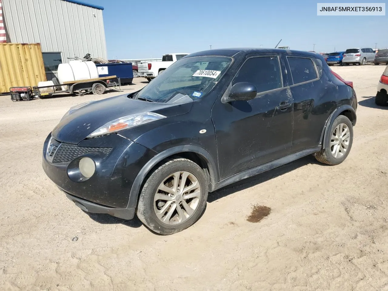 2014 Nissan Juke S VIN: JN8AF5MRXET356913 Lot: 70610054