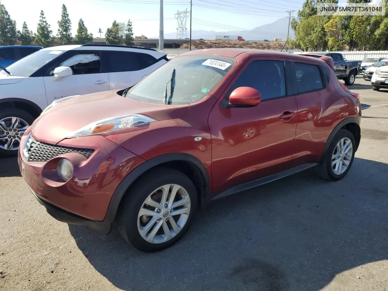 JN8AF5MR7ET361048 2014 Nissan Juke S