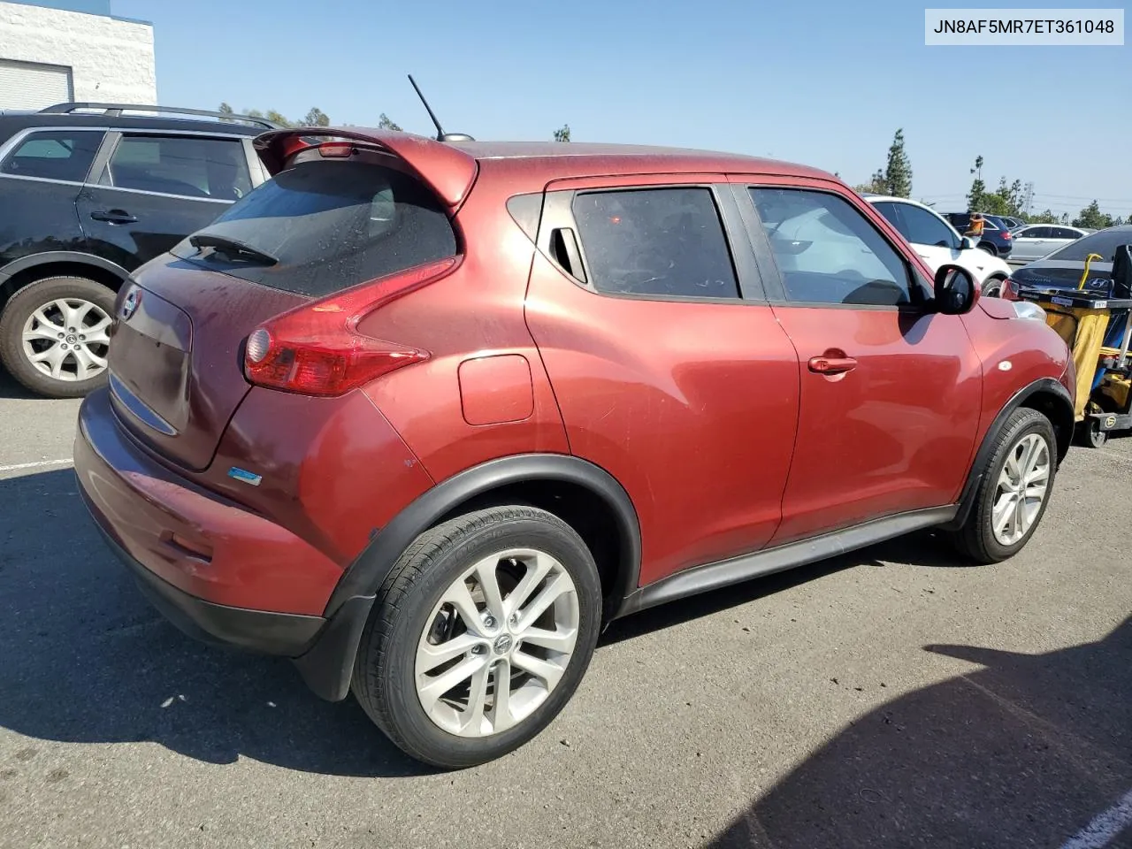 2014 Nissan Juke S VIN: JN8AF5MR7ET361048 Lot: 71824144