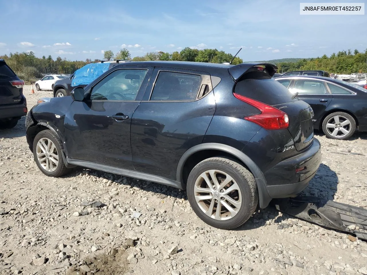 2014 Nissan Juke S VIN: JN8AF5MR0ET452257 Lot: 72041314