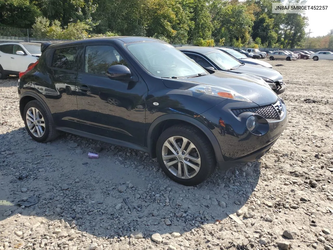 2014 Nissan Juke S VIN: JN8AF5MR0ET452257 Lot: 72041314