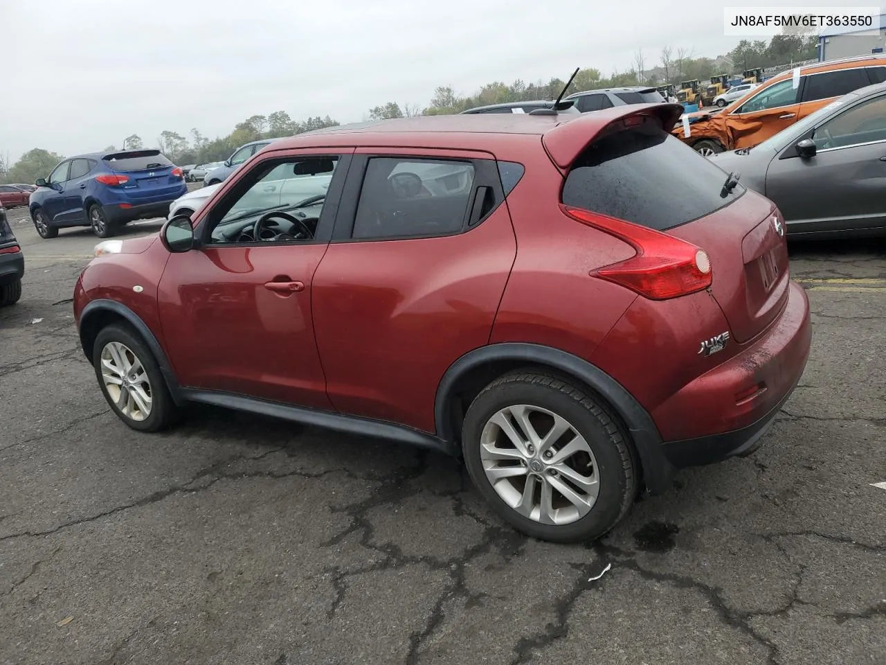 2014 Nissan Juke S VIN: JN8AF5MV6ET363550 Lot: 73377104