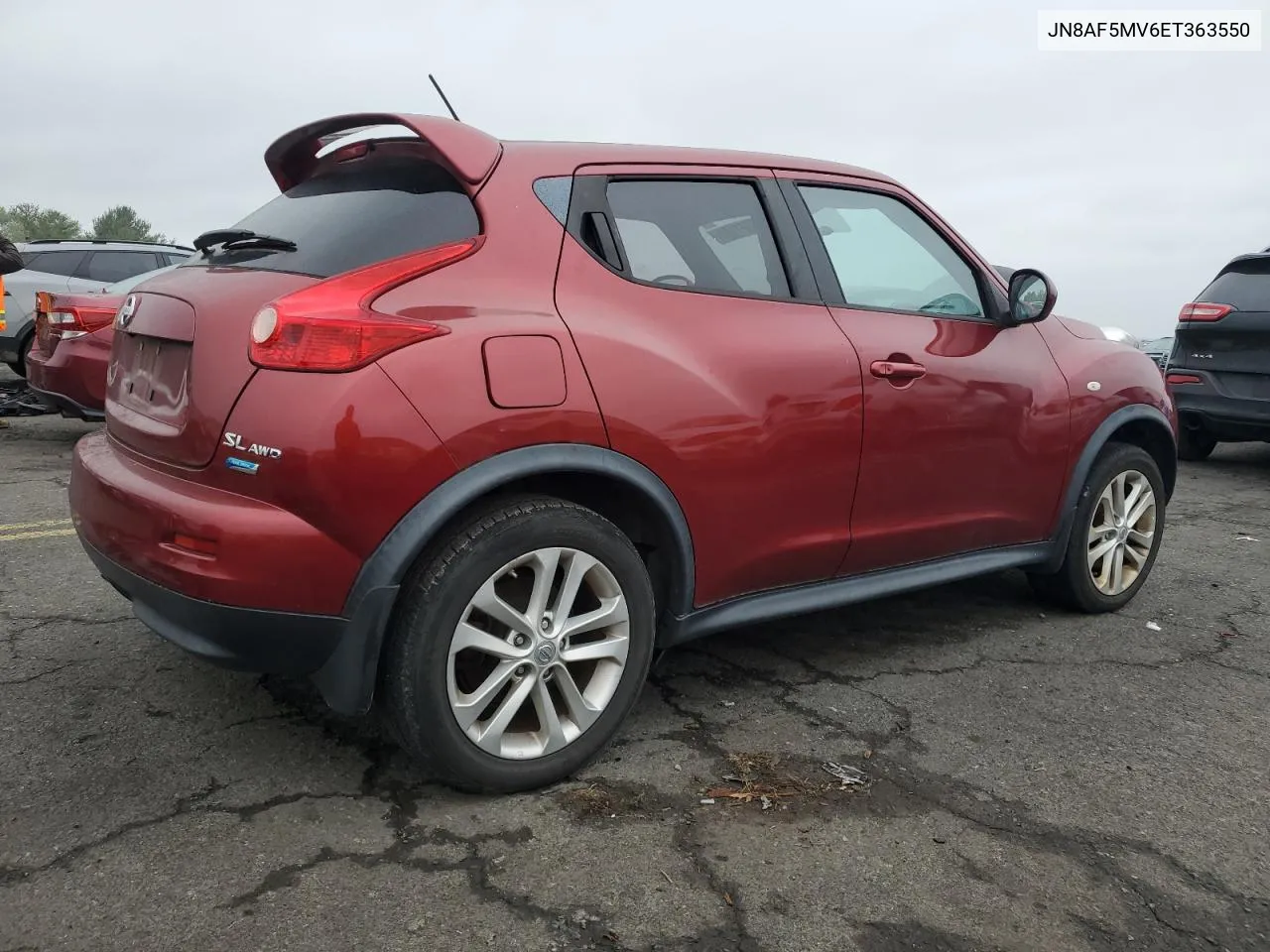 2014 Nissan Juke S VIN: JN8AF5MV6ET363550 Lot: 73377104