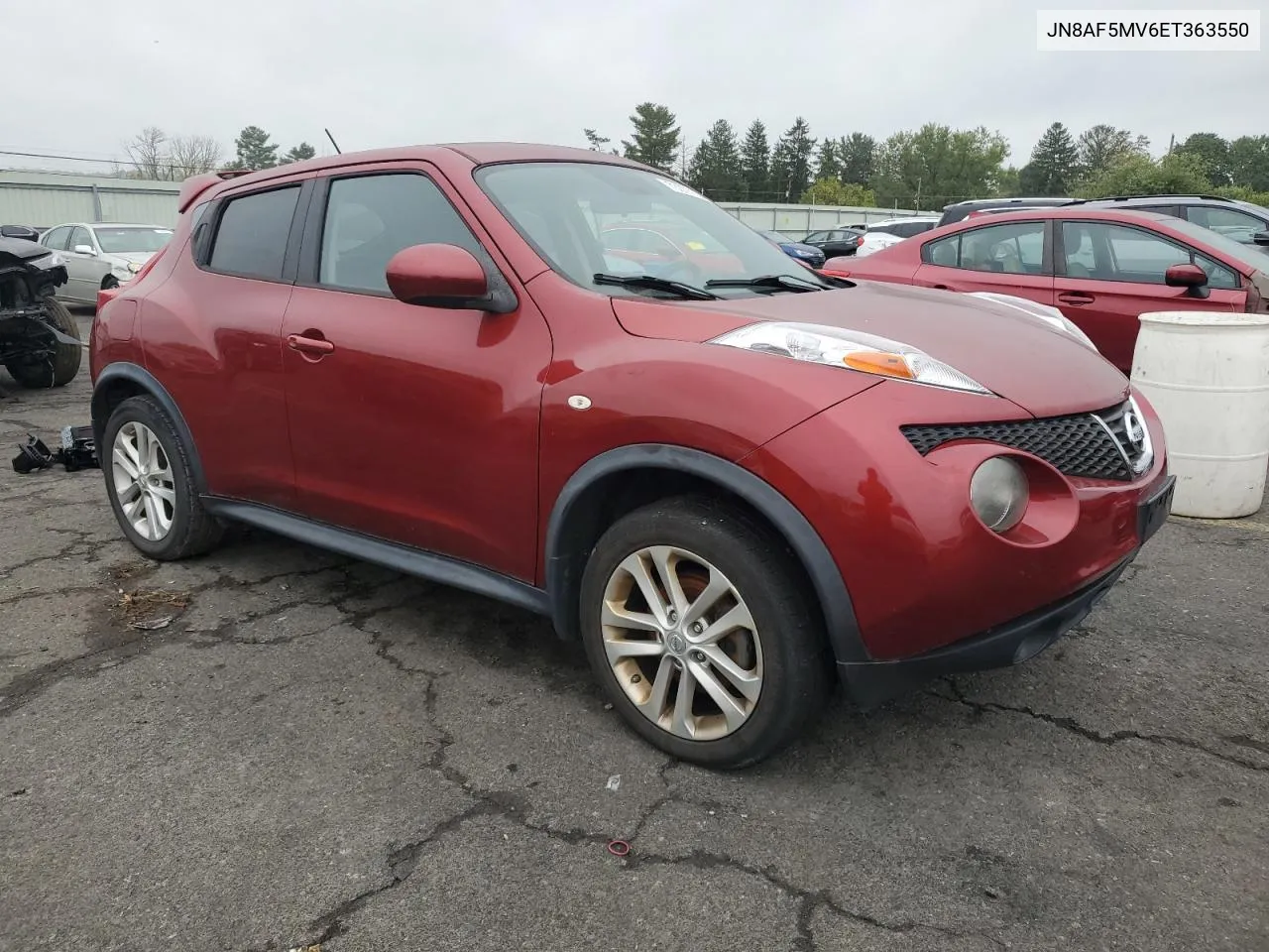 2014 Nissan Juke S VIN: JN8AF5MV6ET363550 Lot: 73377104