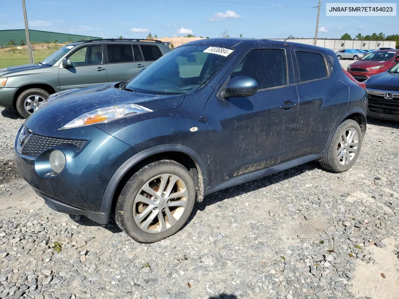 2014 Nissan Juke S VIN: JN8AF5MR7ET454023 Lot: 74536884