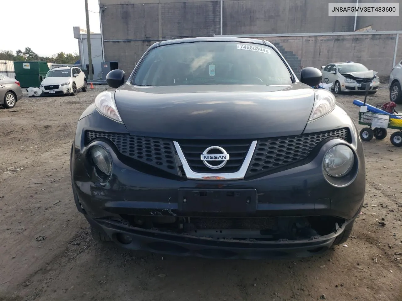 2014 Nissan Juke S VIN: JN8AF5MV3ET483600 Lot: 74680864