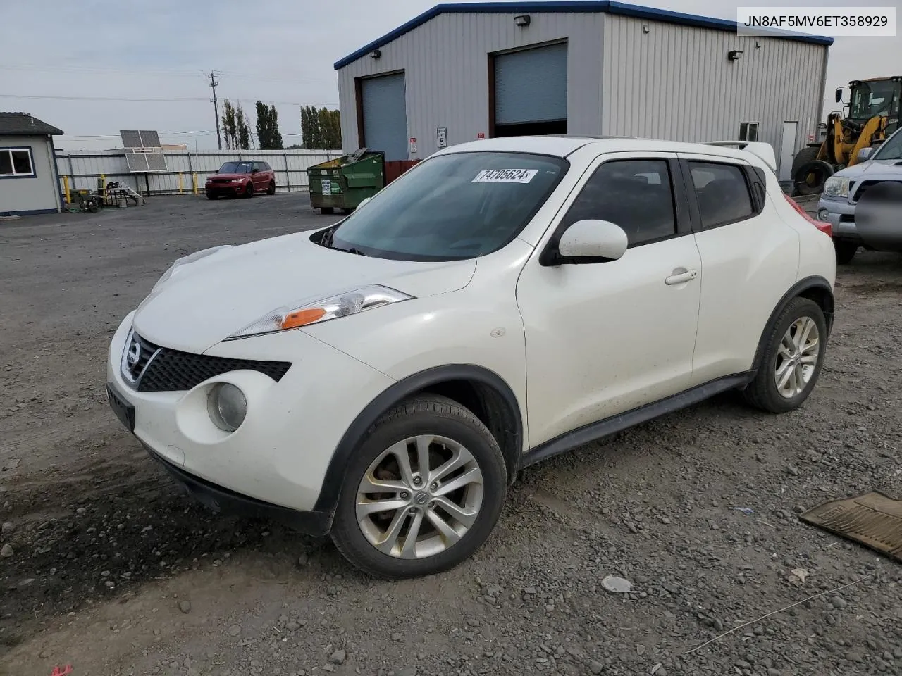 JN8AF5MV6ET358929 2014 Nissan Juke S