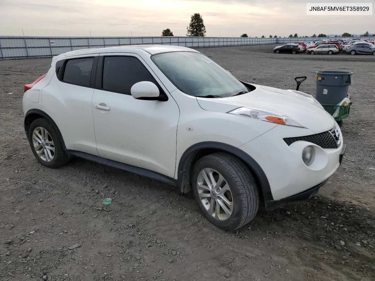 2014 Nissan Juke S VIN: JN8AF5MV6ET358929 Lot: 74705624