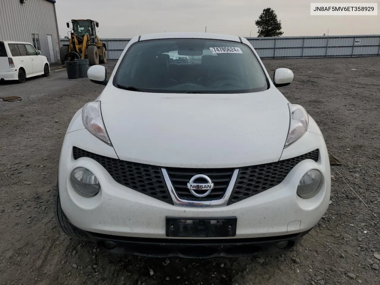 2014 Nissan Juke S VIN: JN8AF5MV6ET358929 Lot: 74705624