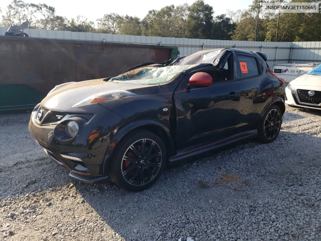 2014 Nissan Juke Nismo Rs VIN: JN8DF5MV3ET150665 Lot: 75127314