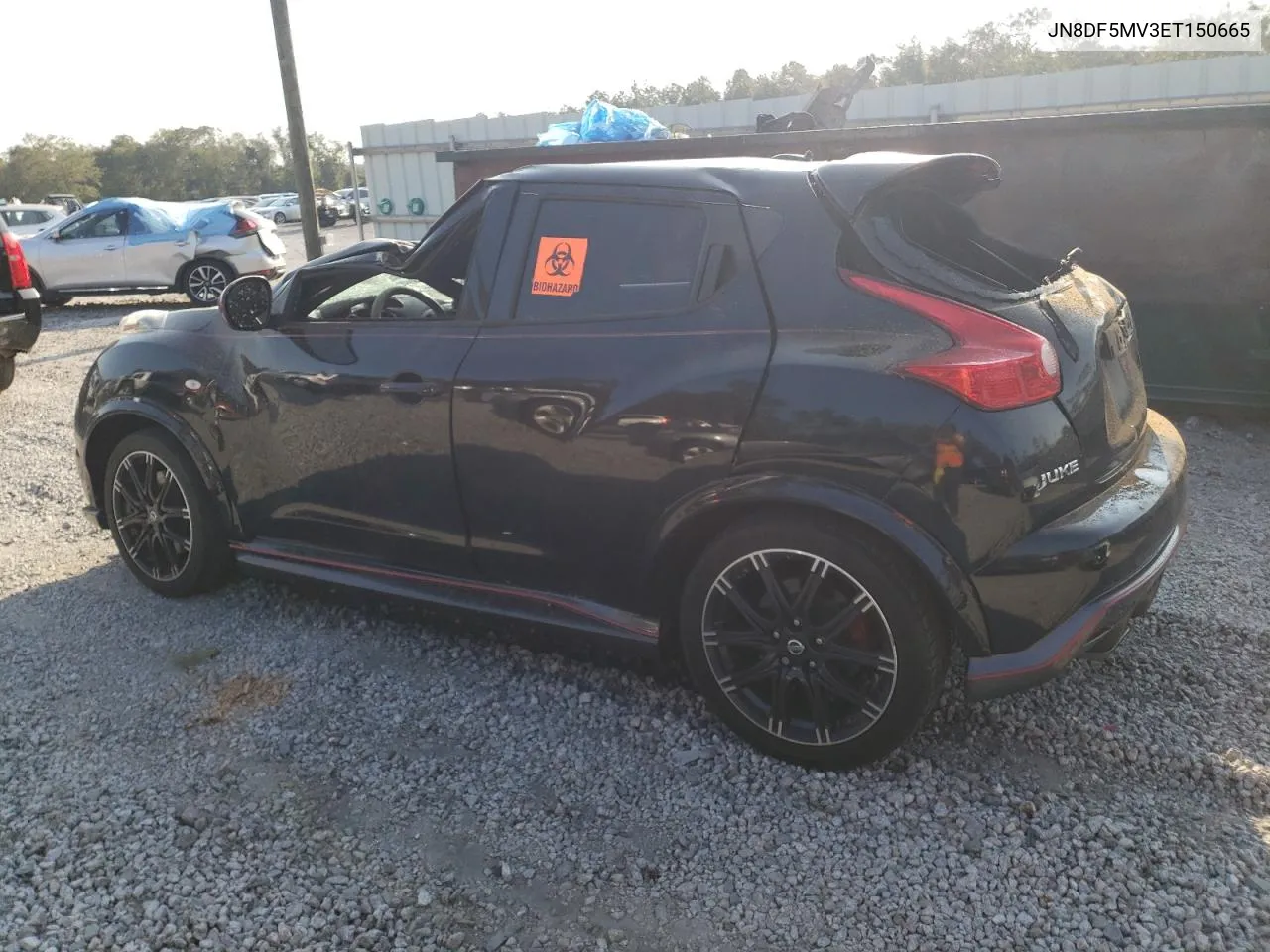 2014 Nissan Juke Nismo Rs VIN: JN8DF5MV3ET150665 Lot: 75127314