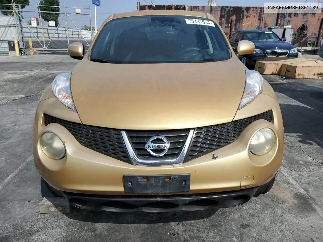 2014 Nissan Juke S VIN: JN8AF5MR8ET351189 Lot: 75137554