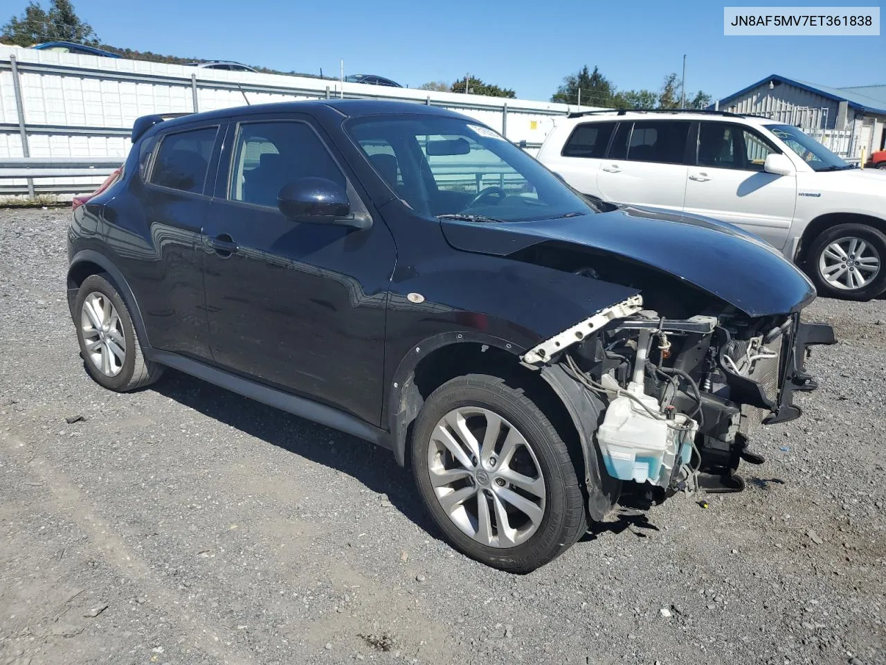 2014 Nissan Juke S VIN: JN8AF5MV7ET361838 Lot: 75160904